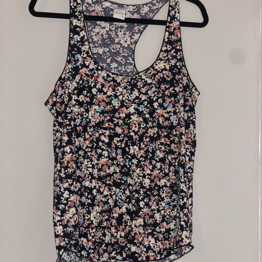 American Rag Multicolor Floral Tank Top